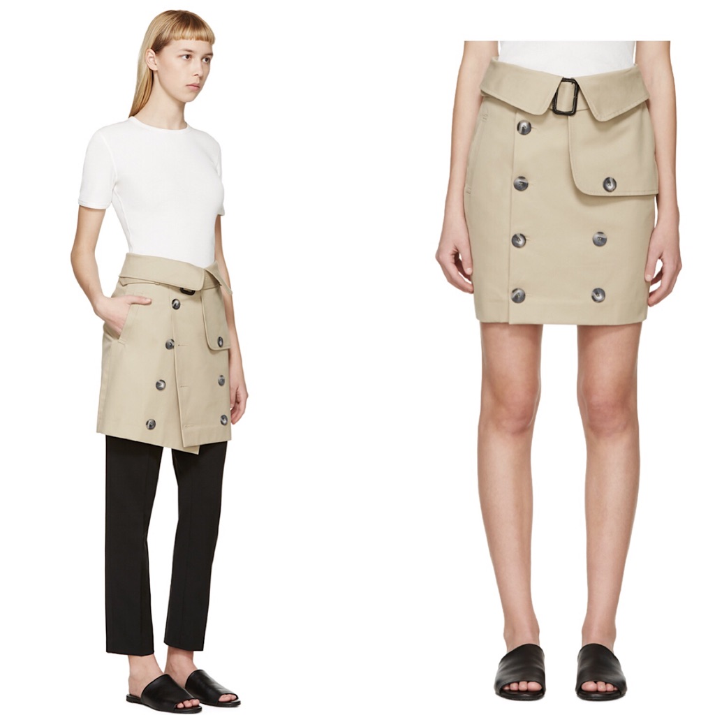 Eachxother Robert Montgomery Edition Trench Skirt